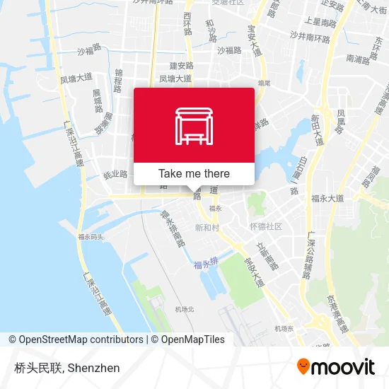 桥头民联 map