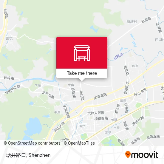 塘井路口 map