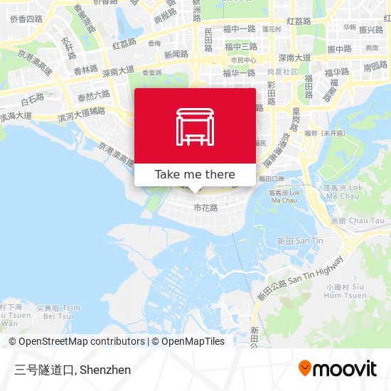 三号隧道口 map