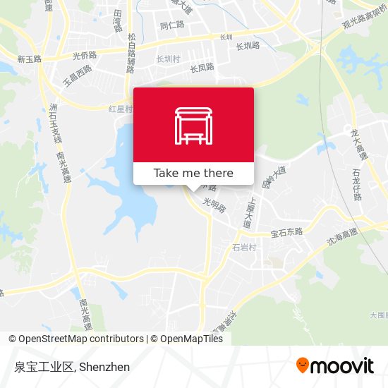 泉宝工业区 map