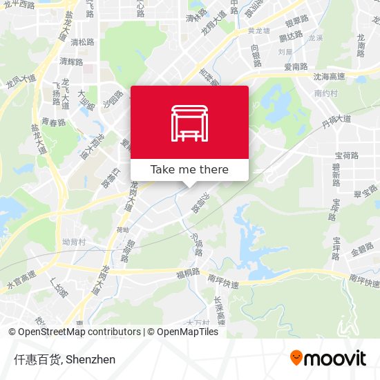 仟惠百货 map