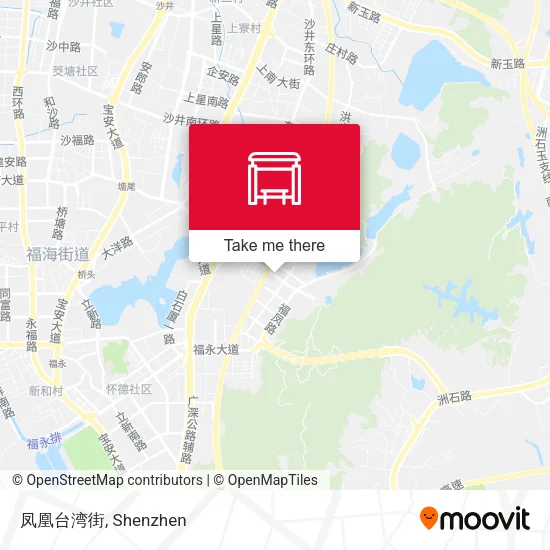 凤凰台湾街 map