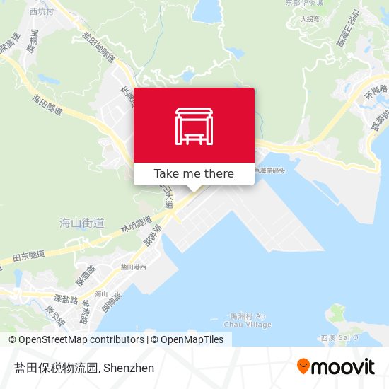 盐田保税物流园 map