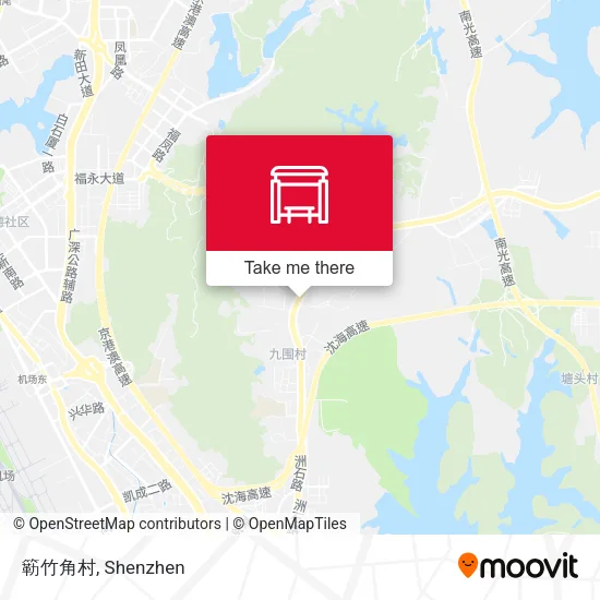 簕竹角村 map