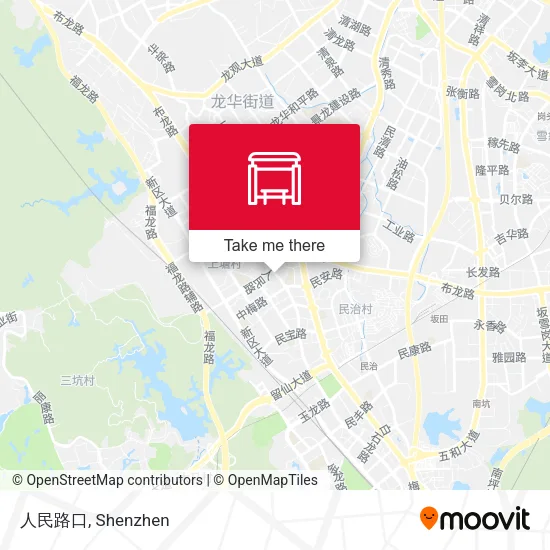 人民路口 map
