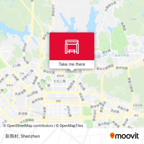 新围村 map