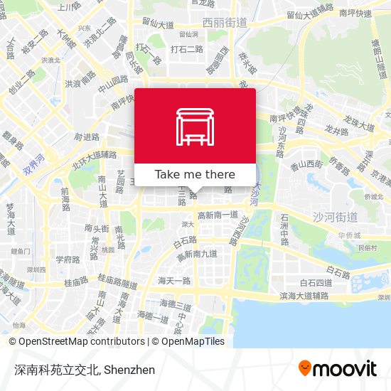 深南科苑立交北 map