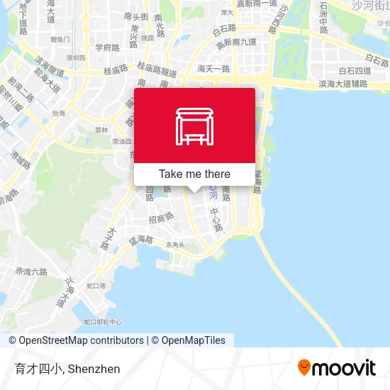育才四小 map