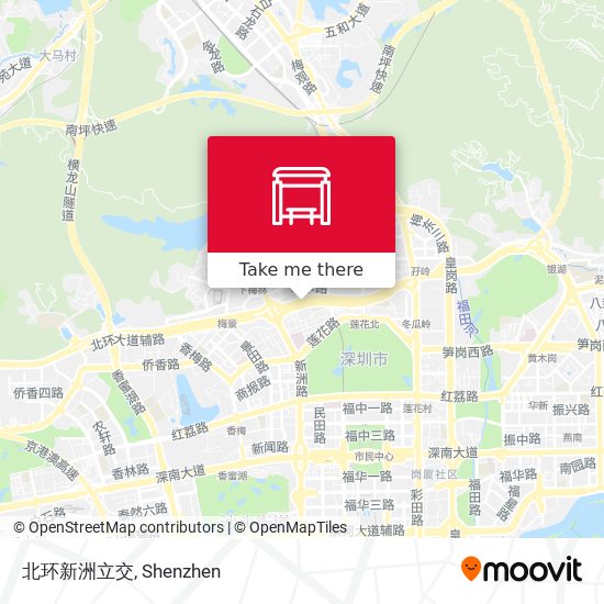 北环新洲立交 map