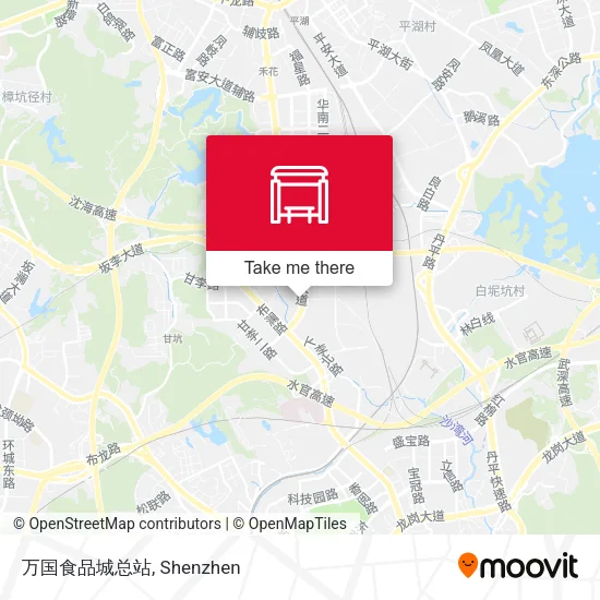 万国食品城总站 map