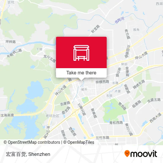 宏富百货 map