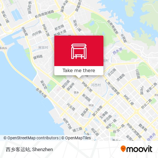 西乡客运站 map