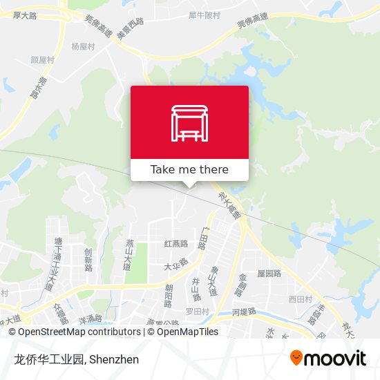 龙侨华工业园 map