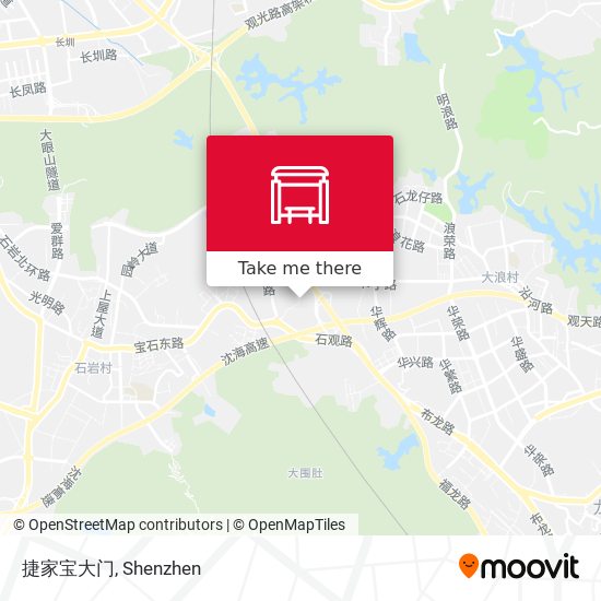 捷家宝大门 map