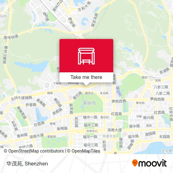 华茂苑 map