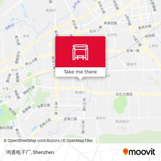 鸿通电子厂 map