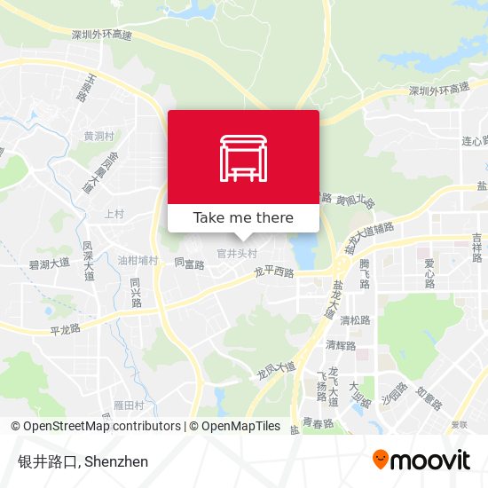 银井路口 map