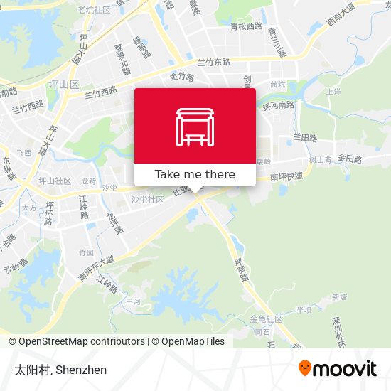 太阳村 map