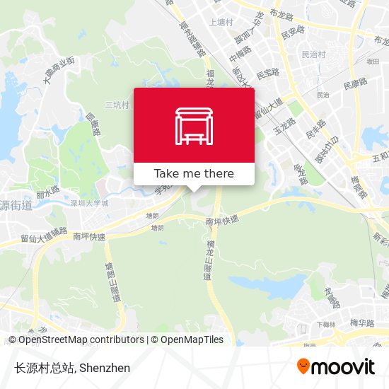 长源村总站 map