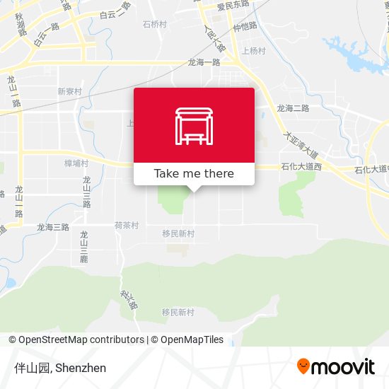 伴山园 map