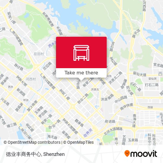 德业丰商务中心 map
