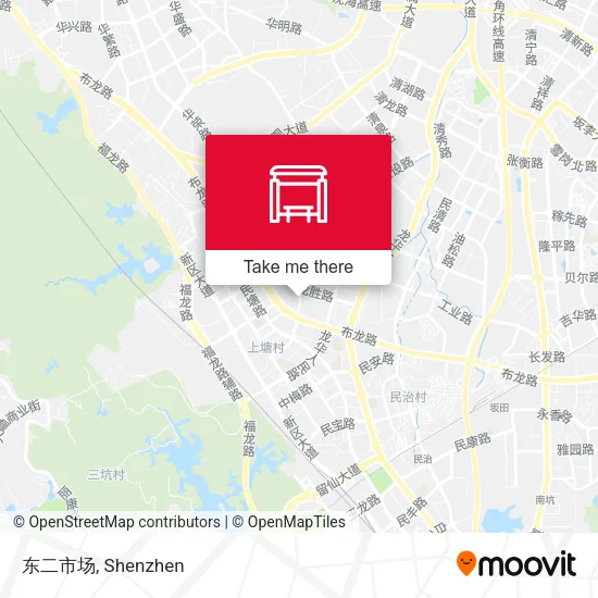 东二市场 map