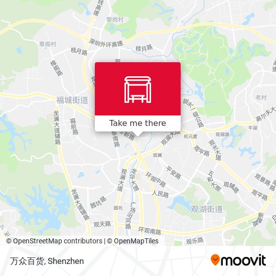 万众百货 map