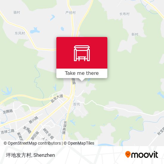 坪地发方村 map
