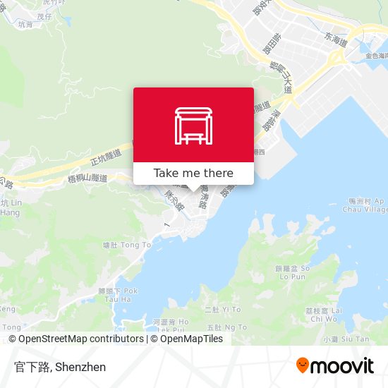 官下路 map