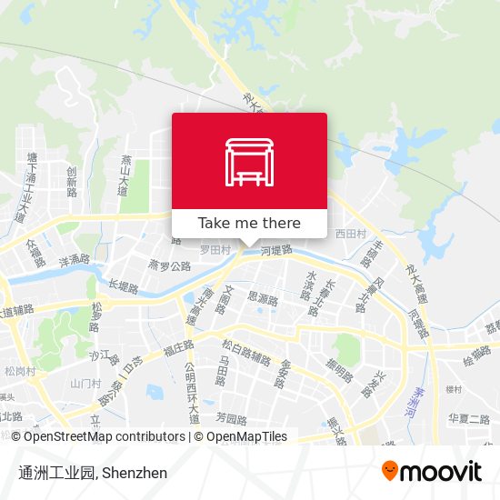 通洲工业园 map