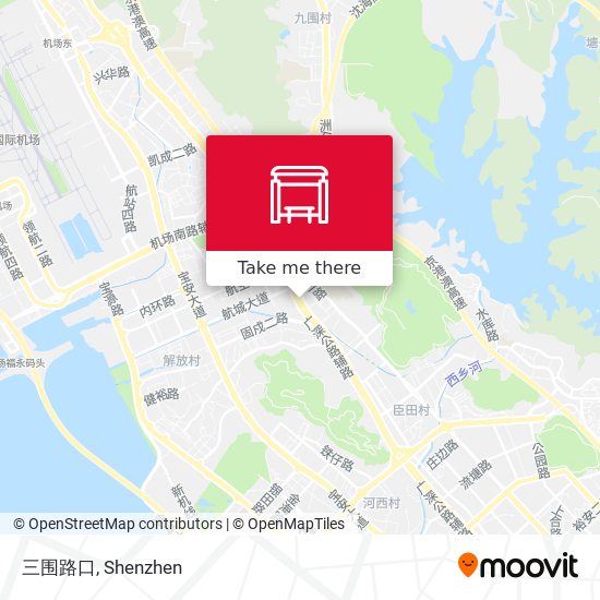 三围路口 map