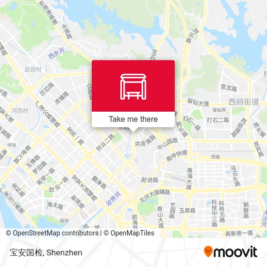 宝安国检 map
