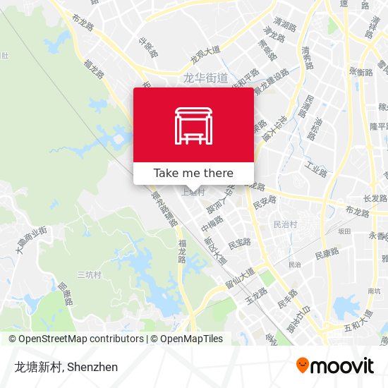 龙塘新村 map