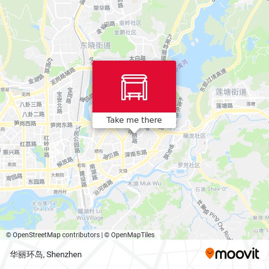 华丽环岛 map
