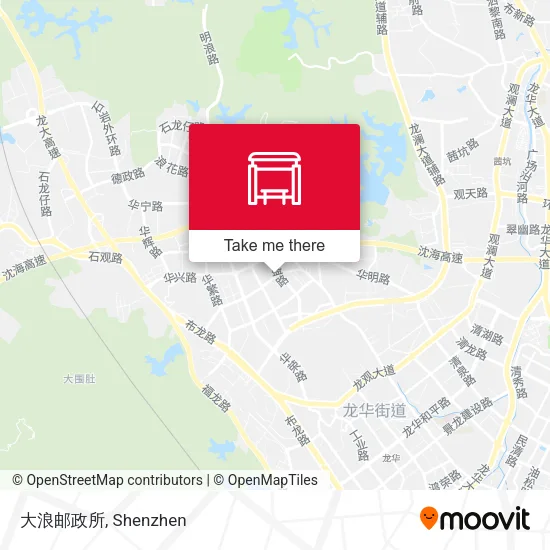 大浪邮政所 map