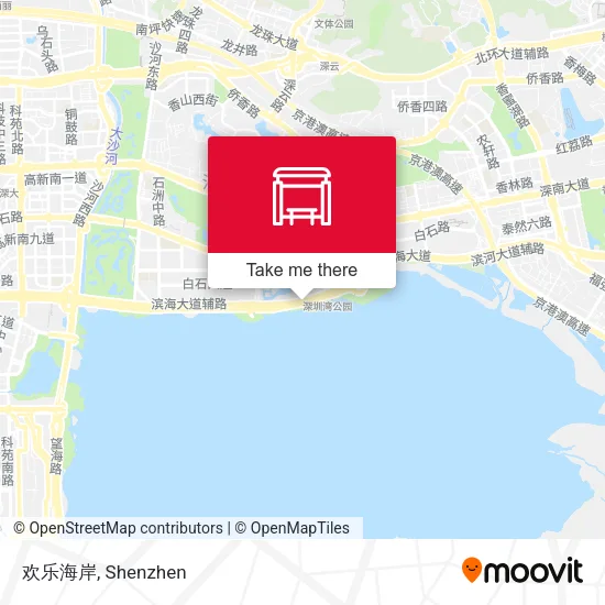 欢乐海岸 map