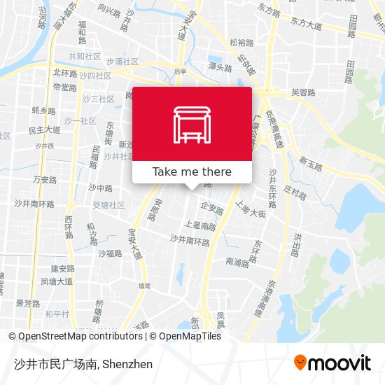 沙井市民广场南 map