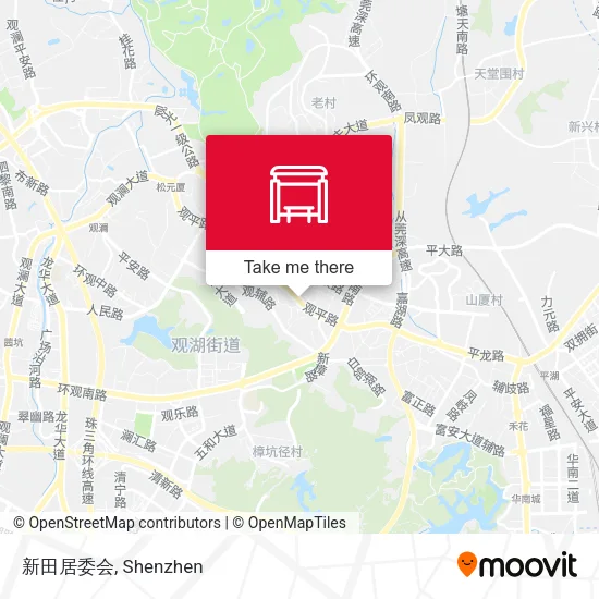 新田居委会 map