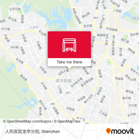人民医院龙华分院 map