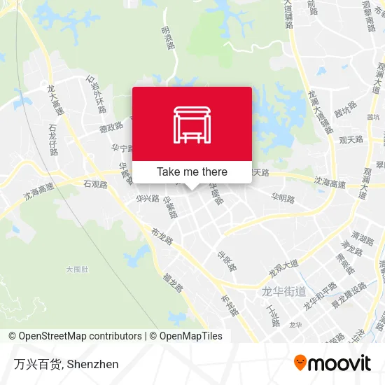 万兴百货 map