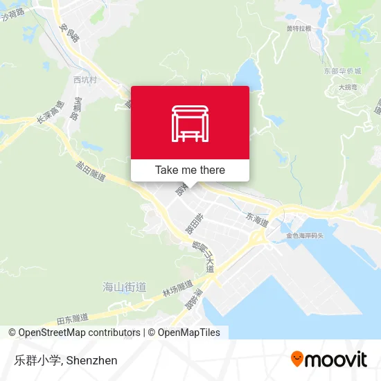 乐群小学 map