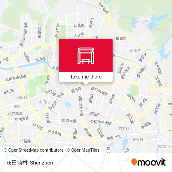 茨田埔村 map