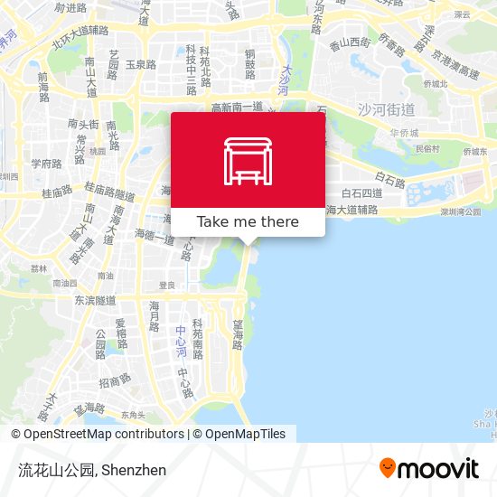 流花山公园 map