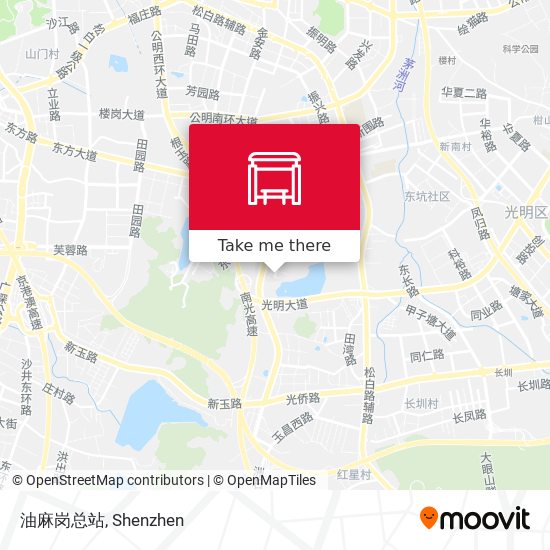 油麻岗总站 map