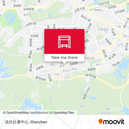 汤坑社康中心 map