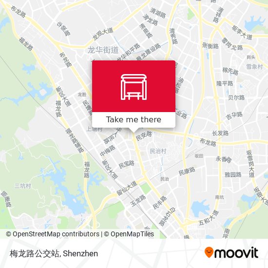 梅龙路公交站 map