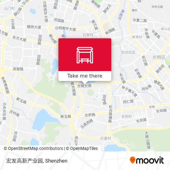 宏发高新产业园 map