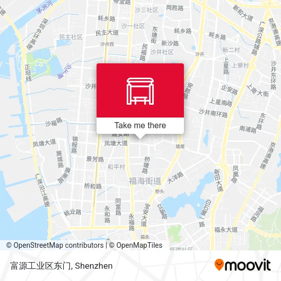 富源工业区东门 map
