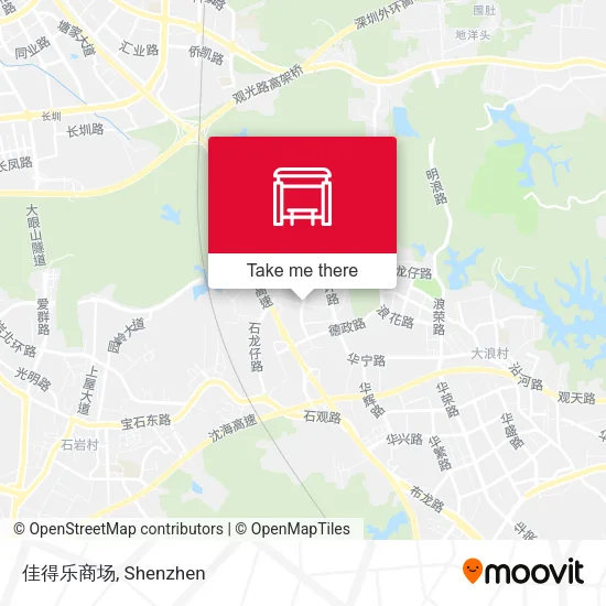 佳得乐商场 map