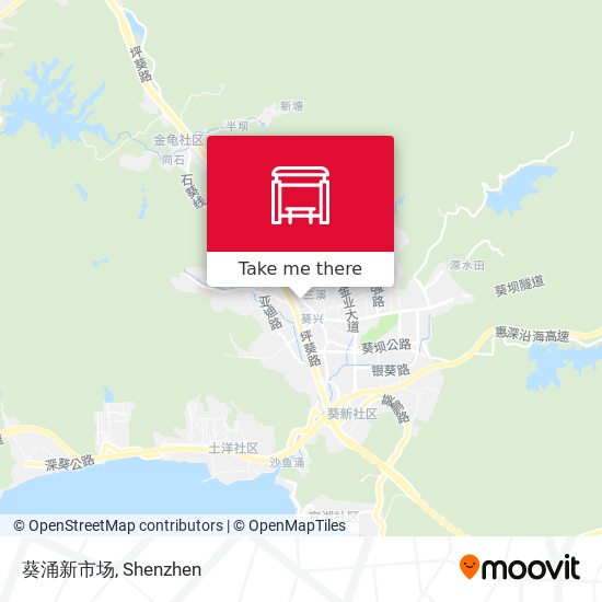 葵涌新市场 map